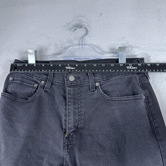 Levi Strauss & Co. 512 Skinny Jeans Womens Size W32X32L High Rise Black - Picture 9 of 14